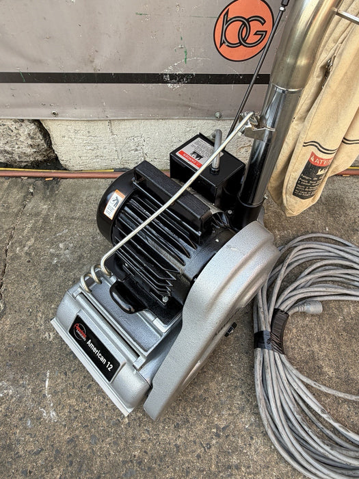 American Sanders 12' 3 Phase Sander Essex Silverline Drum Sander Mint Shape