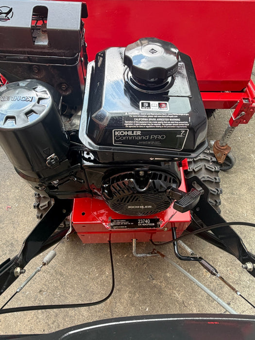 TORO 36" Walk-Behind Rotary Broom Kohler 208cc Power Steering Commercial #1