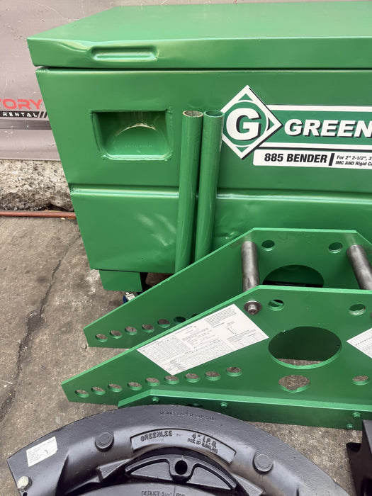 Greenlee 884 885 Rigid PVC Conduit Bender 960 Hydraulic Pump Bending Table