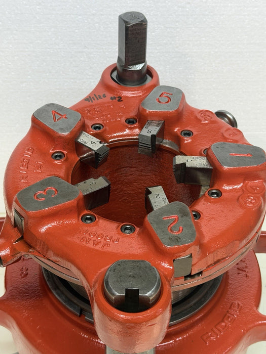 RIDGID 141 RECEDING GEARED PIPE THREADER 2-1/2"-4" 36620, 300, 535, 700 BG8/1#2