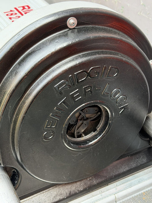 RIDGID® 1822-I Auto Chuck Pipe Threader with 811A Die & Cart, Excellent ✅