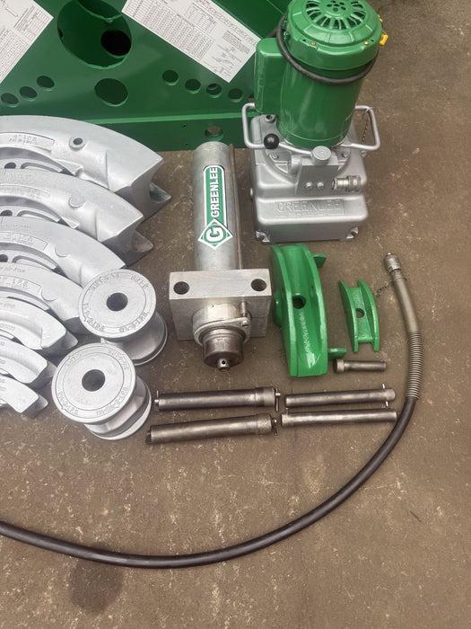 Greenlee 885 Hydraulic Pipe Bender 1-1/4”-5” Rigid Pipe. 9/9/26