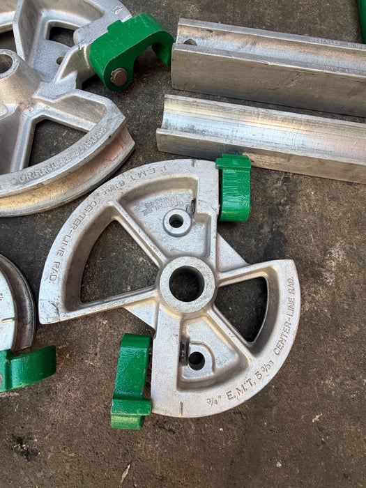 Greenlee 1818 Mechanical Conduit Bender EMT IMC Rigid Aluminum 1/2" - 2"
