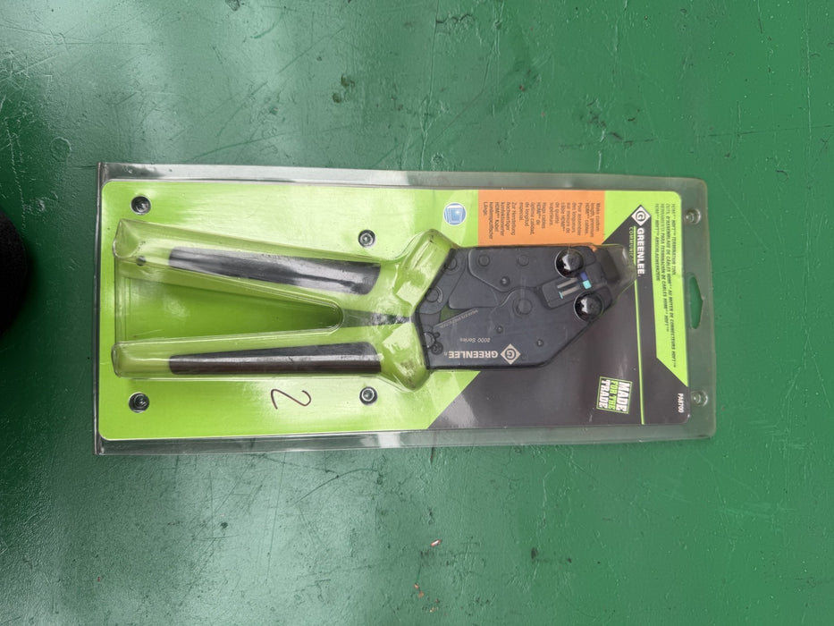 Greenlee PA8700 Termination Crimper HDMI HDFT.  New Condition. #2