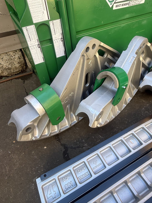 GREENLEE 881CT CAM TRACK   Pipe Bender 2-1/2-4" EMT RIGID IMC, PUMP, TABLE 10/20