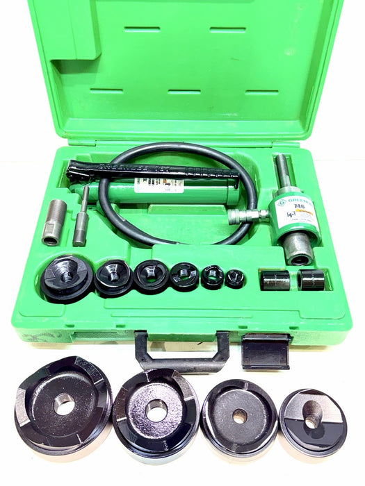 Greenlee 7310SB Slug Buster KO Knockout Punch Set 1/2" - 4" ,767 Pump & Box BG11