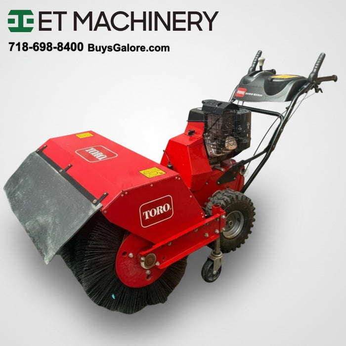 TORO 36" Walk-Behind Rotary Broom Kohler 208cc Power Steering Commercial #1