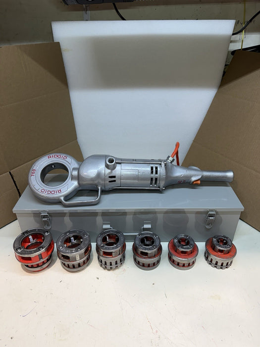 Ridgid 700 Power Drive Pipe Threader 1/2-2" NPT & 12R Die Set New Box