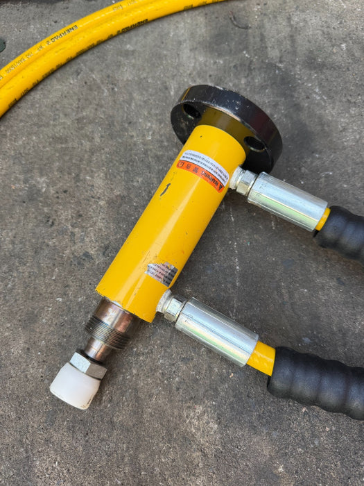 Enerpac RD43 D/A Precision Cylinder 4 Ton Capacity 3.13" STROKE w/Hose
