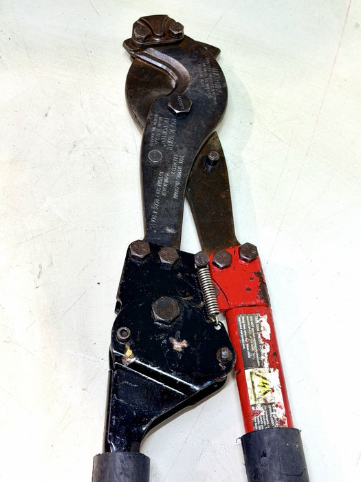 HK Porter 8690FH Heavy Duty Ratcheting Cable Cutter BG1