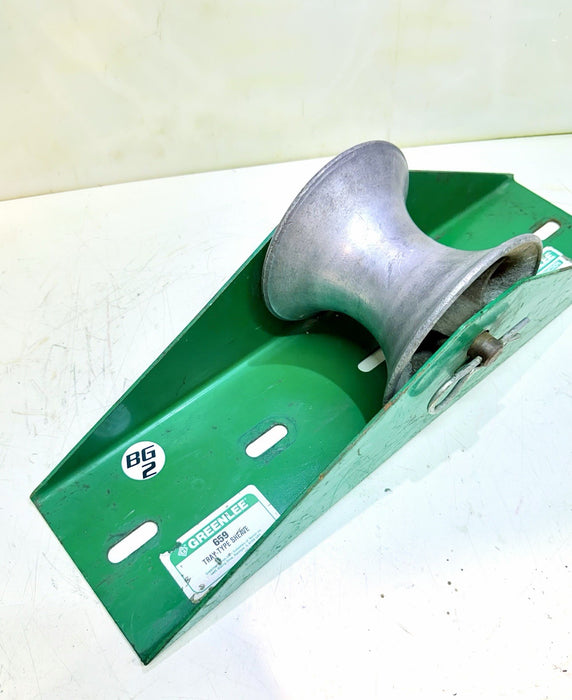 Greenlee 659 22" Tray-Type Cable Pulling Sheave BG2