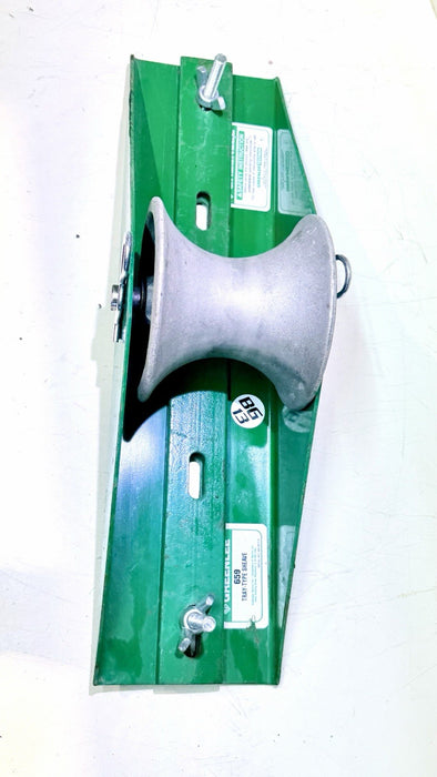 Greenlee 659 22" Tray-Type Cable Pulling Sheave BG13
