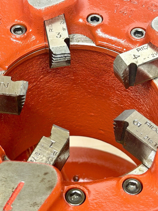 RIDGID 141 RECEDING GEARED PIPE THREADER 2-1/2"-4" 36620, 300, 535, 700 BG8/1#2
