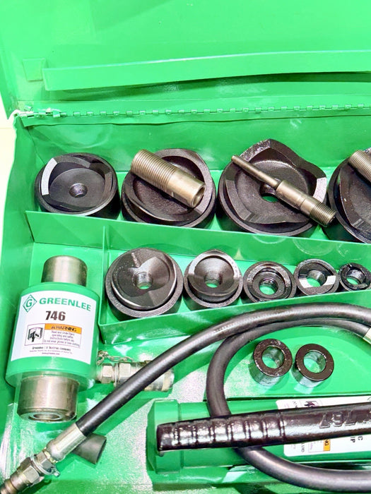 Greenlee 7310SB Slug Buster KO Knockout Punch Set 1/2" - 4" ,767 Pump & Box BG12