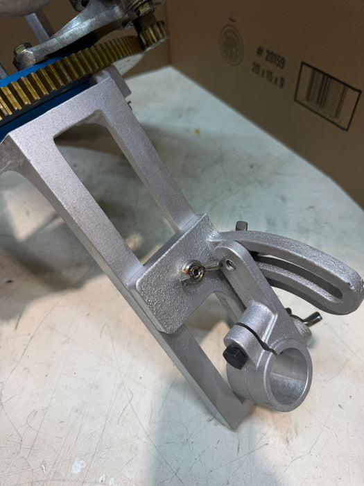 Used H&M Model #1 Aluminum Pipe Beveling Machine 3"-8" Torch Holder Incl