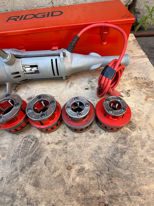 Ridgid 700 Pipe Threader Machine With 1/2-2" 12r Dies & Box #2