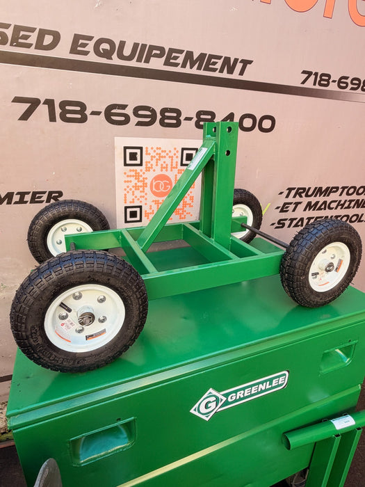 Greenlee 6805 Ultra Tugger Cable Puller Set 8000 lbs - Great Condition