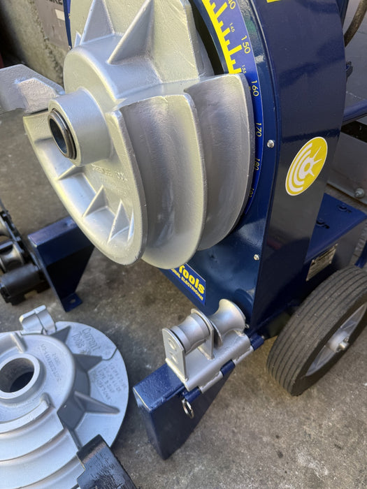 Current Tools 77 Electric Bender 1/2 -2 inch. Rigid and EMT Shoes. Great Shape.