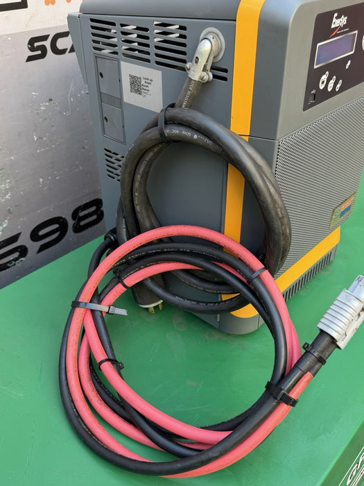 ENERSYS EI3-HL-4Y Enforcer IMPAQ Forklift Battery Charger 480V 3PH + Cables #4