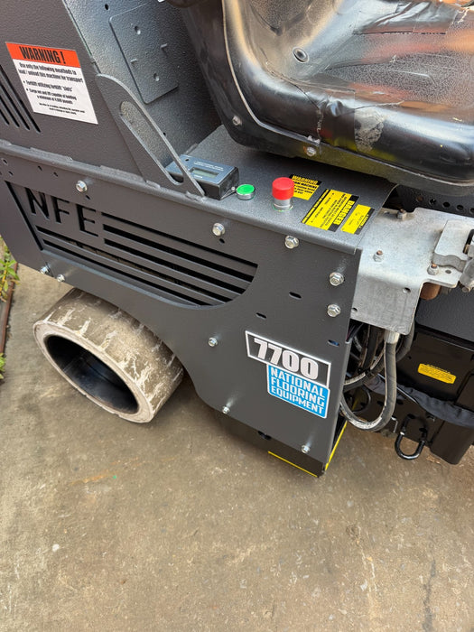 2019 National 7700 Ride-On Floor Scraper – Professionally Raptor Lined, 850 Hrs