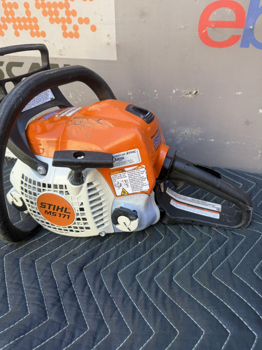 Stihl MS171 Chainsaw Powerhead Has Compression.  Will not start.