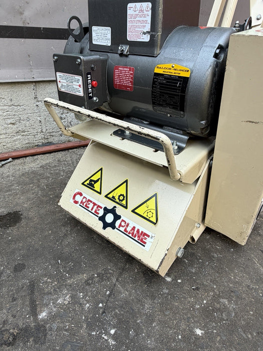 Edco CPM-8 Concrete Scarifier Grinder Electric Motor Works Fine Mint Shape 220V