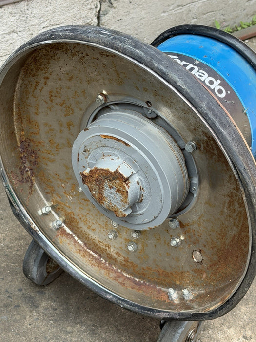 TORNADO High Speed Floor Scrubber Buffer Polisher, 18 in, 1725 RPM, 115 V
