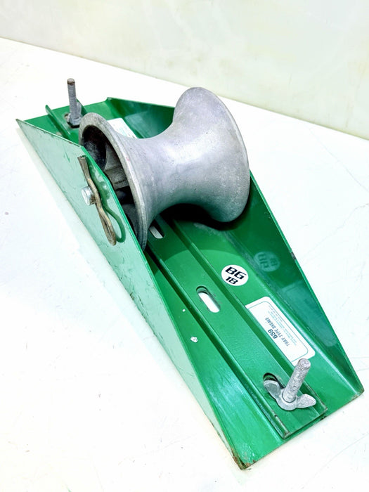 Greenlee 659 22" Tray-Type Cable Pulling Sheave BG18