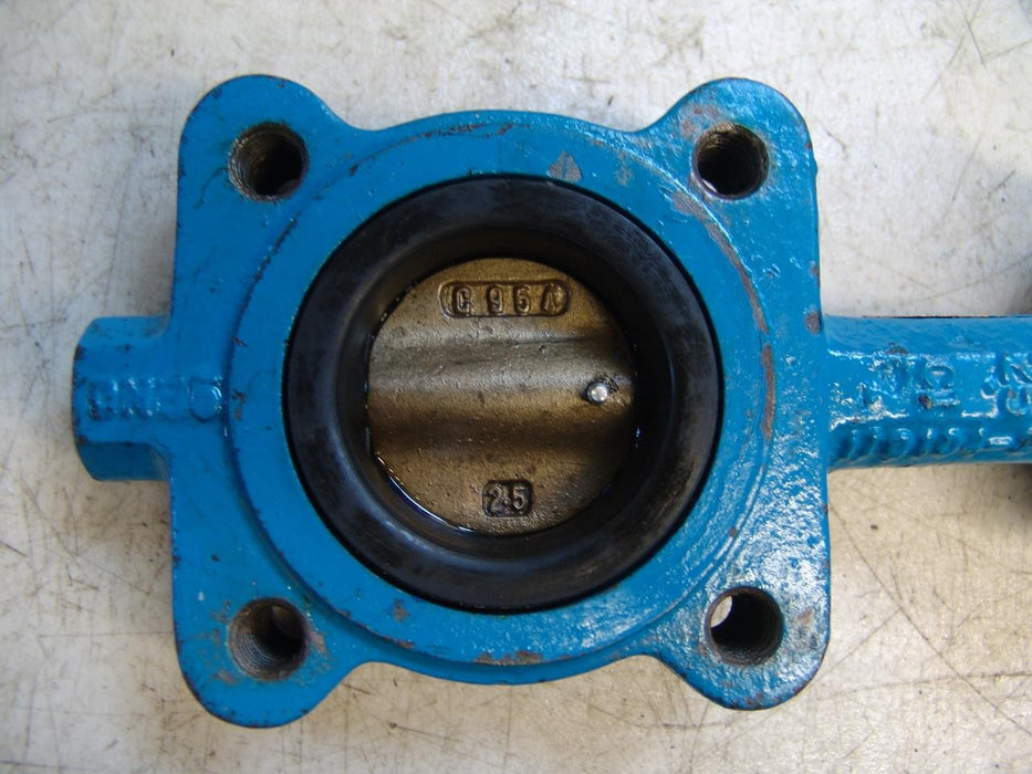 Watts 2 1/2" Butterfly Valve EPDM, BF Series NEW