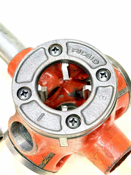 RIDGID 31-A 3-Way NPT Pipe Threader 1/2",  3/4", and 1" With Handles #1