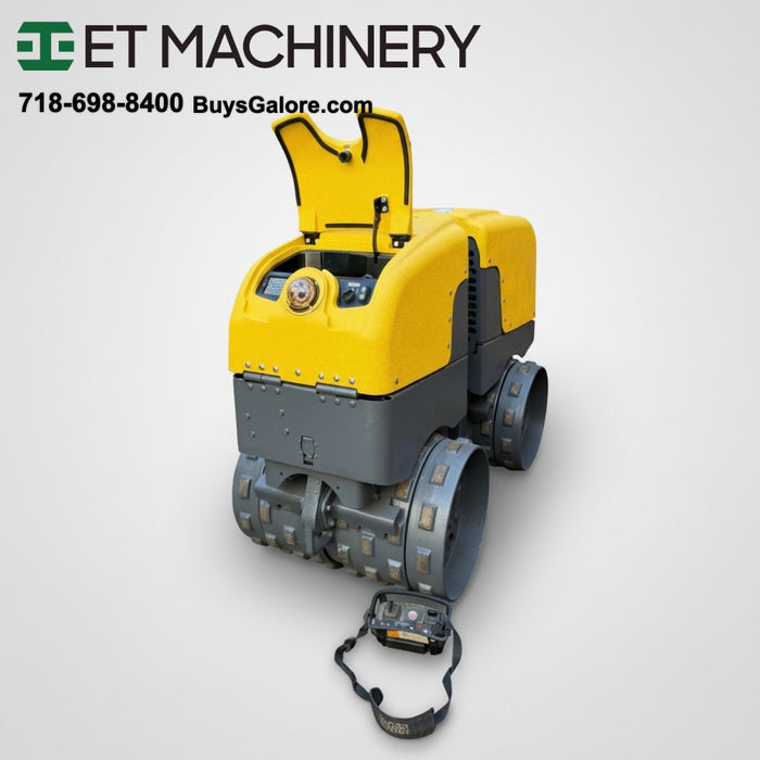 Wacker Neuson RTLx-SC3 Trench Roller 2019 IR Remote Padfoot Raptor Lined 551 Hrs