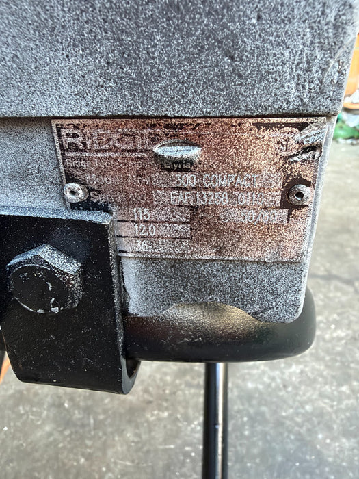 RIDGID 300 Compact Portable Wheeled Pipe Threader Die Head 1822 535 NPT USA