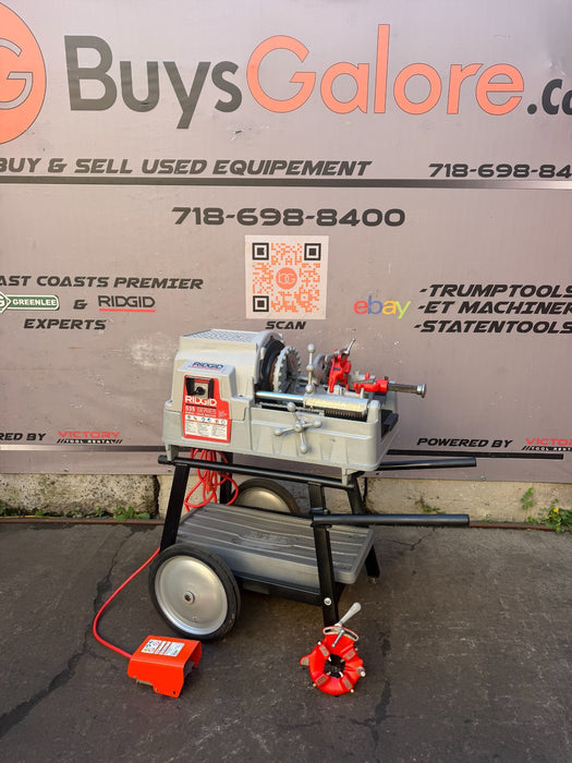 2024  RIDGID 535 V3 Pipe Threading Machine w/ Universal Cart & 811A Dies ET2