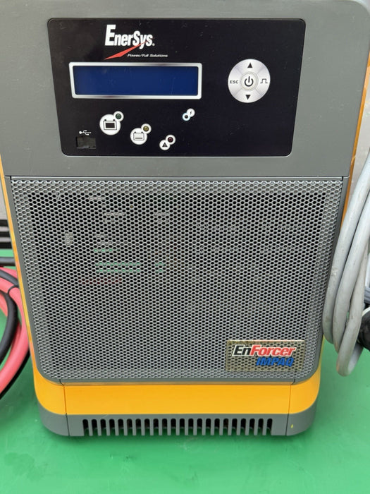 ENERSYS EI3-HL-4Y Enforcer IMPAQ Forklift Battery Charger 480V 3PH + Cables #19