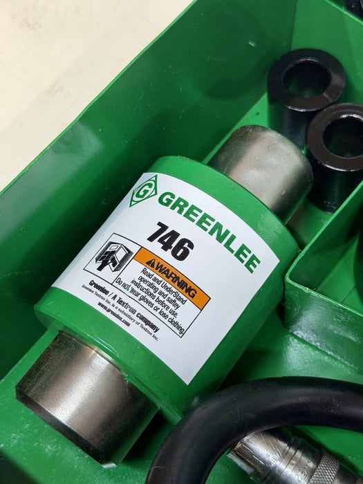 Greenlee 7310SB Slug Buster Knockout Punch Set 1/2 “- 4" Conduit Refurbished BG8