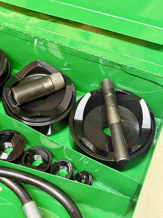 Greenlee 7310SB Slug Buster Knockout Punch Set 1/2 “- 4" Conduit Refurbished BG6