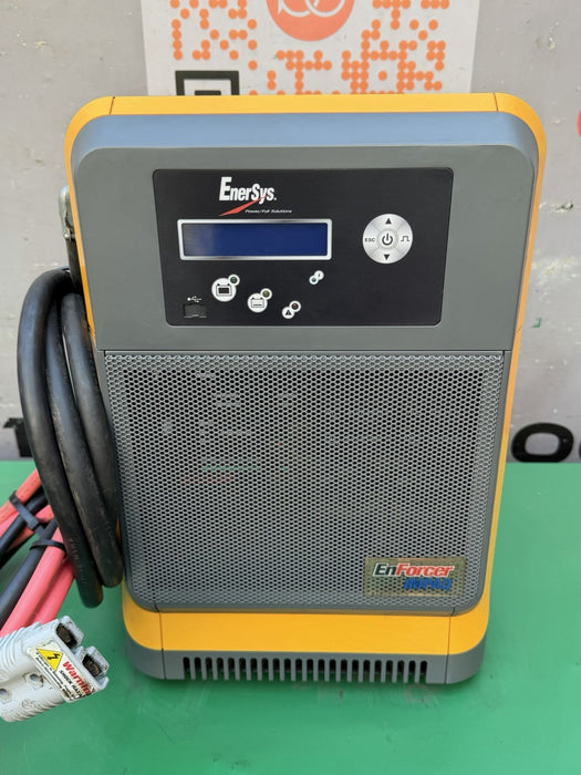 ENERSYS EI3-HL-4Y Enforcer IMPAQ Forklift Battery Charger 480V 3PH + Cables #4