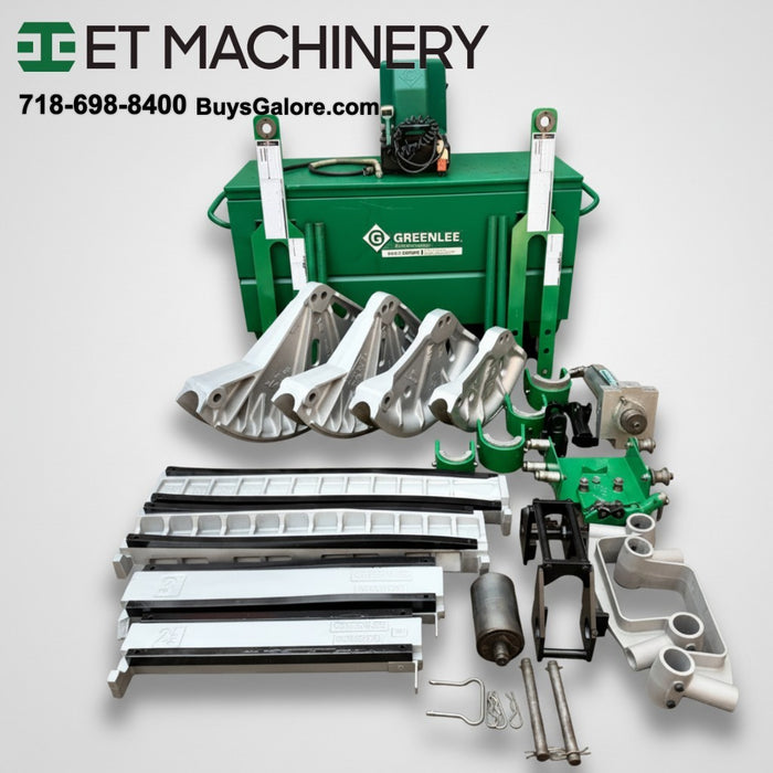 Greenlee 881CT Hydraulic Bender 2.5”-4” Rigid IMC EMT w/ 980 Pump 1813 Table
