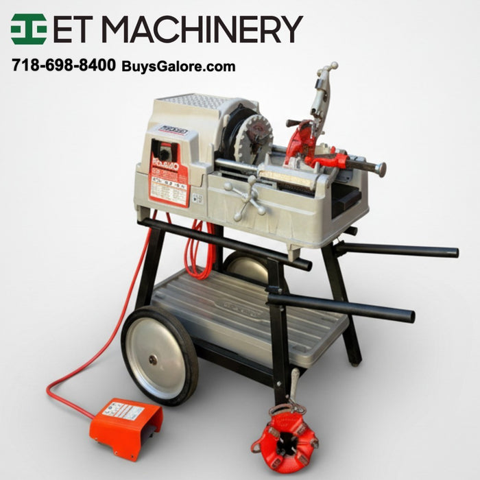 2024  RIDGID 535 V3 Pipe Threading Machine w/ Universal Cart & 811A Dies ET3
