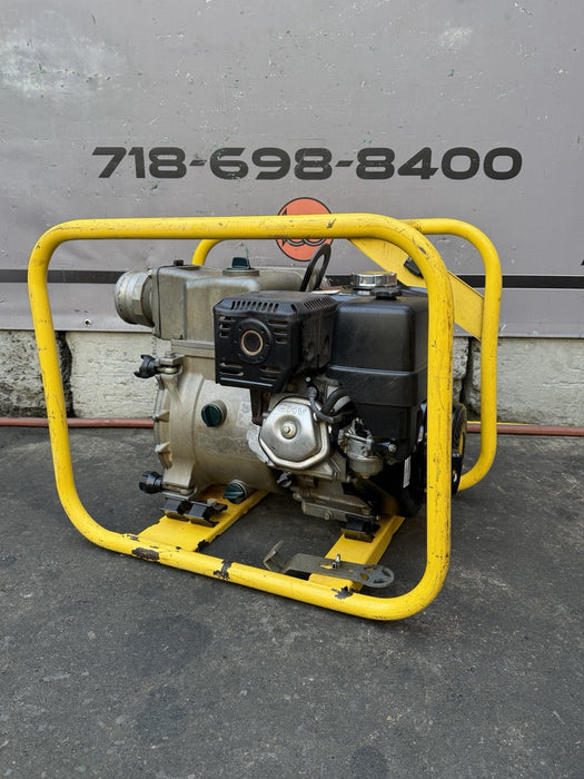 2021 Wacker Neuson PT4A 4" Portable Self-Priming Trash Water Pump Honda