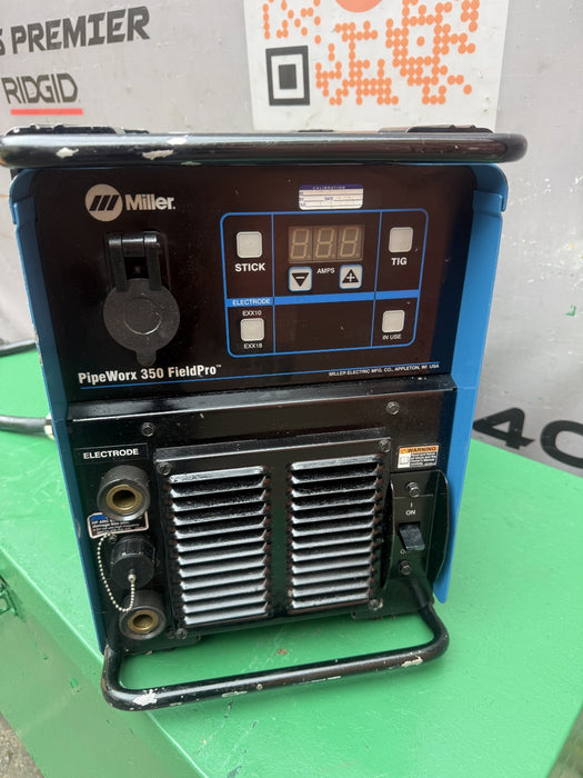 Miller PipeWorx 350 FieldPro Welder XMT-350 TESTED 2017  7/8/26 #3