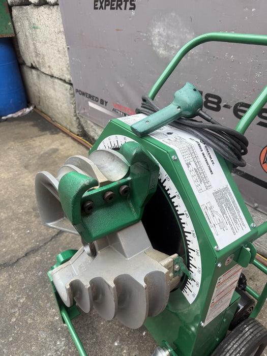 Greenlee 555 Conduit Pipe Bender 1/2"-2" RIGID & IMC   Works Great  #1