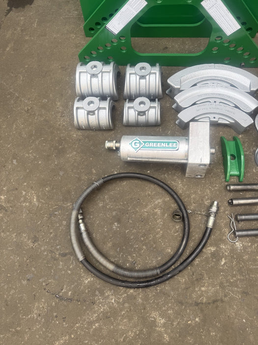 GREENLEE 777  1 1/4 to 4 inch Rigid Pipe Conduit Bender   Great Shape. 10/23/26