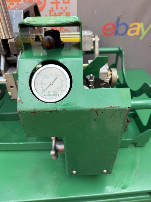 2020 McElroy DynaMc 250 HP Pipe Fusion Machine Plastic Welding 2”-8” w/ 6" inc.