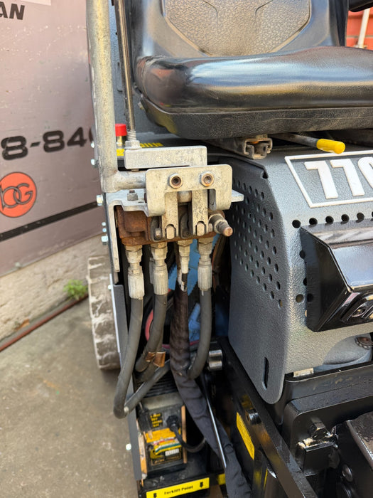 2019 National 7700 Ride-On Floor Scraper – Professionally Raptor Lined, 850 Hrs