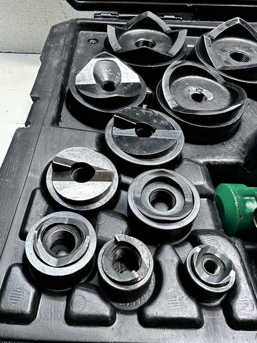 Greenlee 7310SB Slug Buster KO Knockout Punch Set 1/2" - 4" , 767 Pump, Case BG7