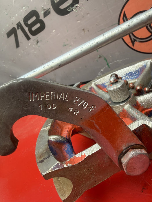 Imperial Tool Handy 1” OD  Gear Type Rotary Tubing Bender USA.  Great Shape.