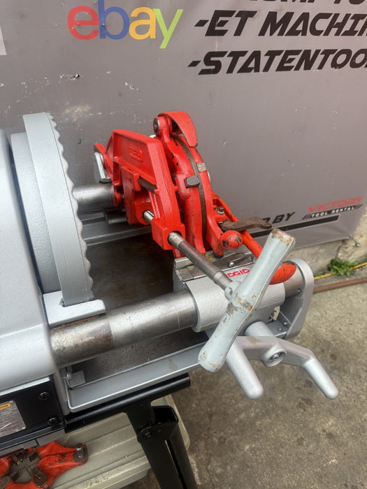 RIDGID 1224 Pipe Threading Machine 1/2” - 4” w/ 2 Die Heads. Best on Ebay.