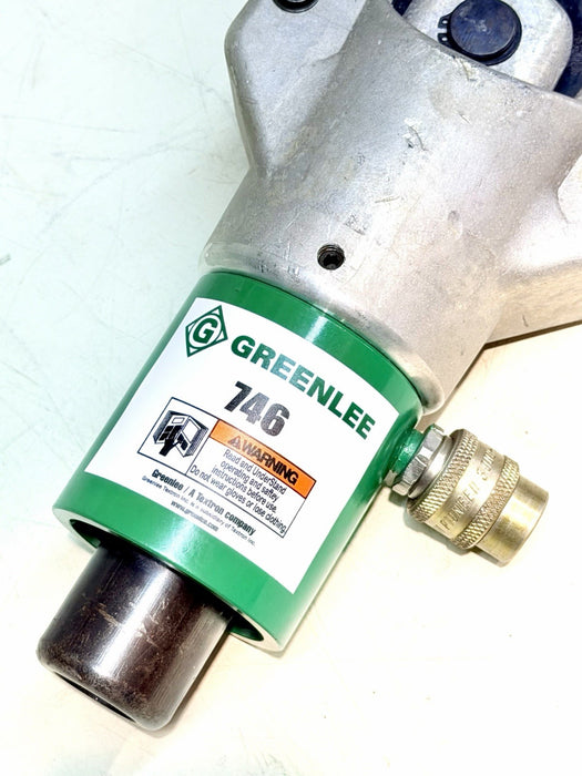 Greenlee 751-M2 Hydraulic Cable Cutter w/ 746 Greenlee Hydraulic Ram Tested BG9
