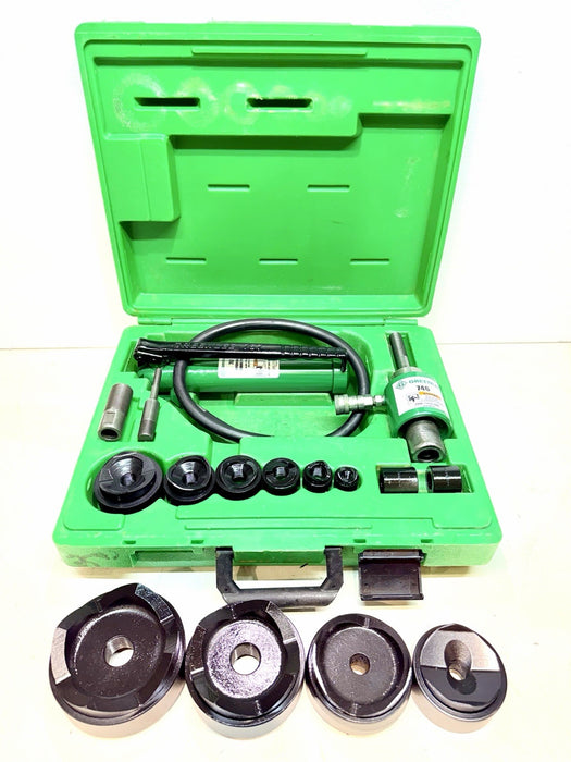 Greenlee 7310SB Slug Buster KO Knockout Punch Set 1/2" - 4" ,767 Pump & Box BG11